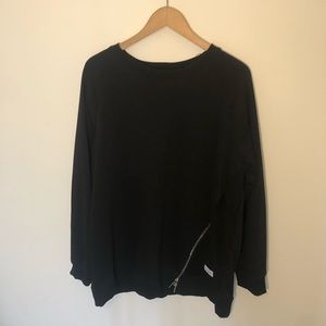 Black long Sleeve w Zipper